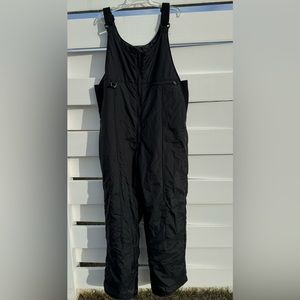 Rawik Skiwear Waterproof Ski Overalls Nylon Black Size 2XL Men or women